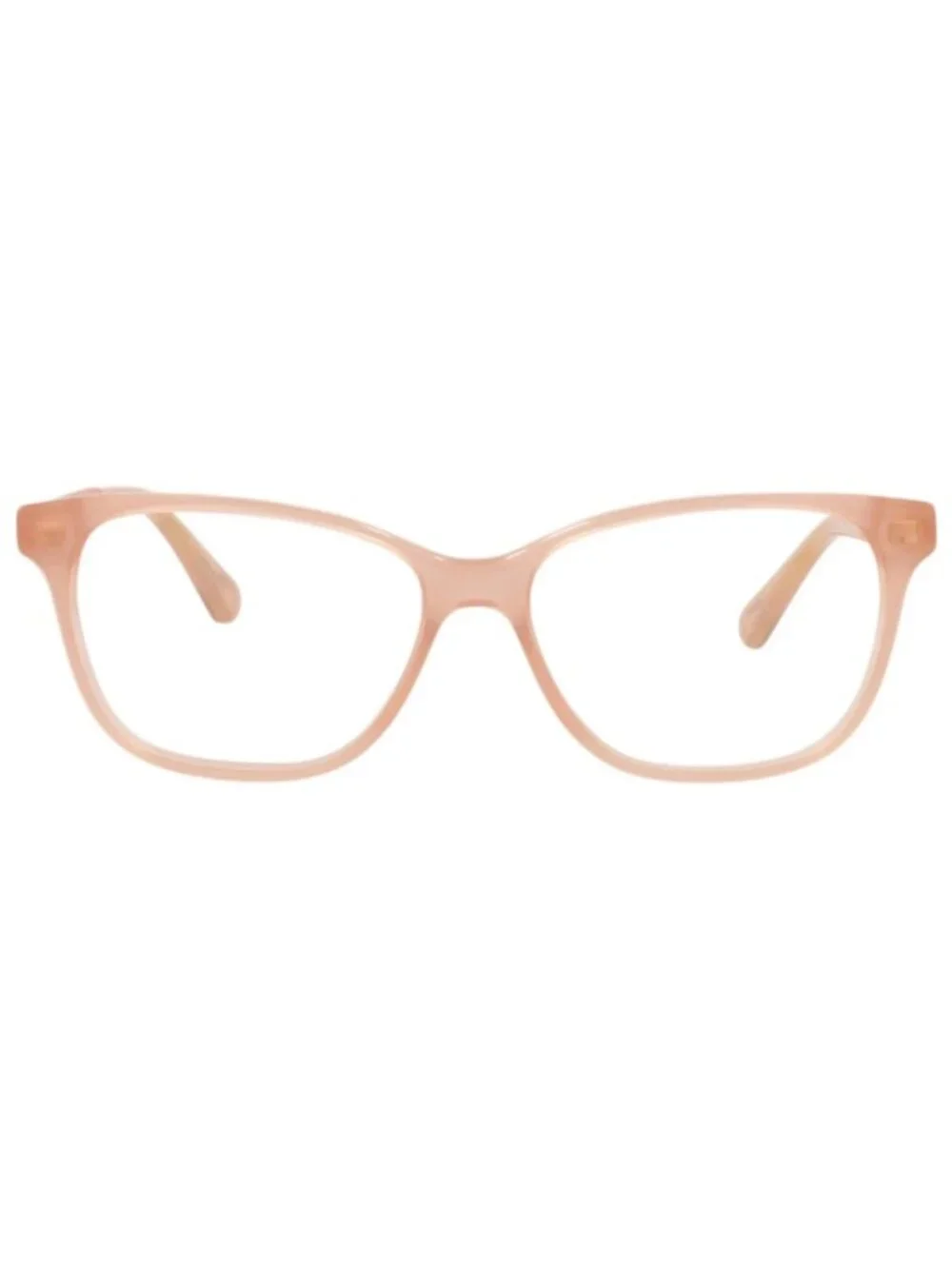 New Chloé Women's Eyeglasses Cat Eye Acetate Frame Kids Unisex Nude Nude